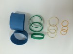 From thin to thick cut width rubber band